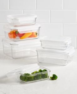 12-Pc. Glass Storage Set, Created for Macy's