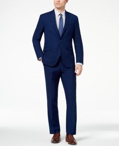 Big and Tall Ready Flex Slim-Fit Stretch Modern Blue Solid Suit