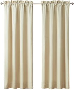 Annalise Pole Top Pair 100" x 84" Window Drapery Bedding