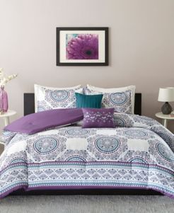 Anika 5-Pc. Full/Queen Comforter Set Bedding