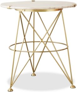 Table with Sand Colored Marble Top