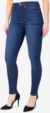 Juniors' Curvy High-Rise Skinny Jeans