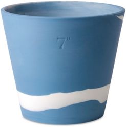 Burlington Blue & White Pot 7"