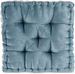 Azza 20" x 20" Poly Chenille Square Floor Pillow Cushion