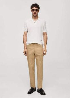 Pantaloni stile "chino" slim fit