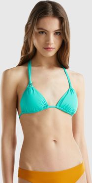 Benetton, Triangolo Mare Imbottito In Econyl®, Verde Acqua, Donna