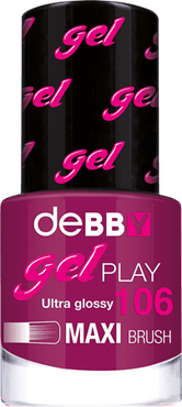 smalto gelPLAY - disponibile in 32 colori - 106 all over magenta