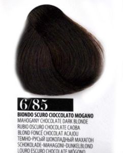 Tinta Capelli - 6/85  Biondo Scuro Cioccolato Mogano