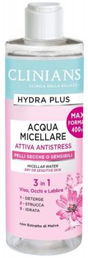 Hydra Plus Acqua Micellare Anti Stress Maxi Formato 400 ml