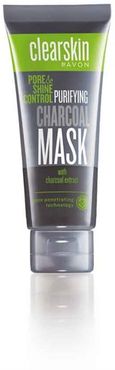 Avon Maschera purificante Pore & Shine Black Charcoal Clearskin