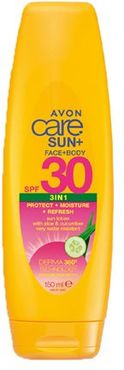 Avon Lozione solare rinfrescante 3-in-1 viso e corpo Avon Care Sun SPF30