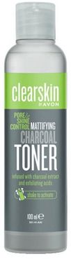 Avon Tonico opacizzante al carbone Pore & Shine Control Clearskin
