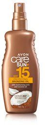 Avon Olio abbronzante protettivo SPF 15 Avon Care Sun