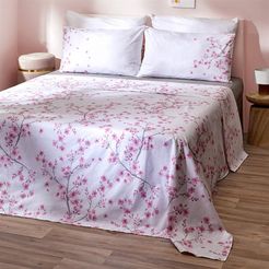 Completo letto matriominale Fiori di Ciliegio