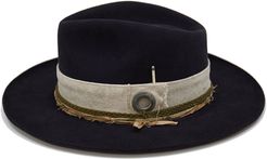 Esalen Beaver Felt Fedora Hat