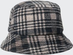 Plaid Wool/Cashmere Bucket Hat