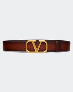 VLOGO Leather Belt