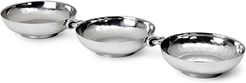Helyx Triple Bowl Server with Knot Accent