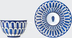 Bleus d'Ailleurs Cup & Saucer