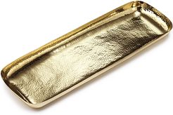 El Dorado Brass Rectangular Tray, 17" x 6"