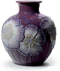 Poppy Flowers Vase