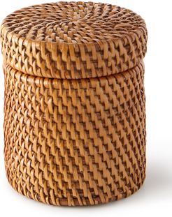 Dalton Round Rattan Canister