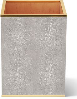 Classic Shagreen Wastebasket