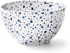 Midnight Sky Ice Cream Bowl, White/Blue