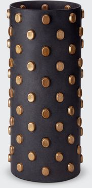 Teo Black & Gold Vase - X-Large