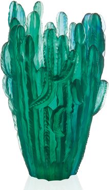 Large Green Cactus Vase