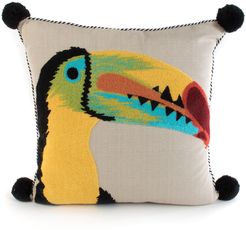 Toucan Outdoor Accent Pillow