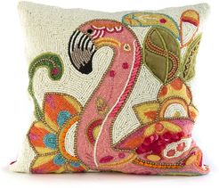 Groovy Flamingo Pillow