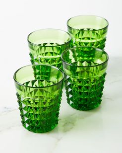 Palazzo Green Tumblers, Set of 4