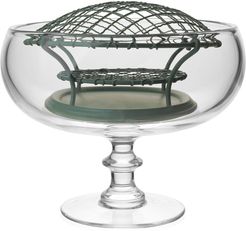 Classic Footed Rose Bowl & Wire