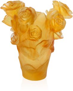 Yellow Small Rose Passion Vase