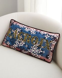 Lacroix Cherry Bleu Denim Pillow