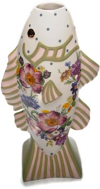 Flower Market Fish Short Vase