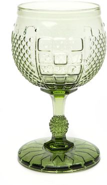 Coquette Green Water Goblet