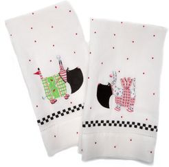 Scottie Tea Towels, Set of 2