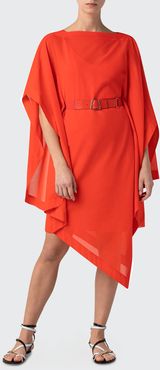 Short Caftan Dress with Asymmetric Hem