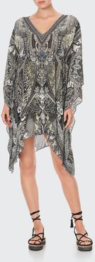 Button-Up Sleeve Kaftan