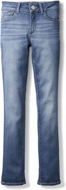 Girls' Chloe Skinny Mid-Rise Faded Jeans, Size 7-16