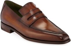Andy Leather Penny Loafers
