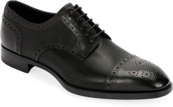 Calf Leather Brogue Derby Shoe