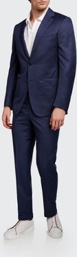 High Tic Two-Piece Regular-Fit Suit