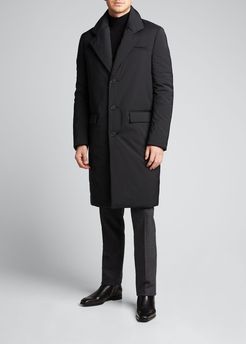 Padded Tailored Overcoat