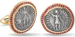 Ancient Coin 18k Gold Cufflinks