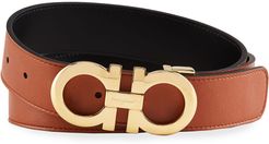 Gancini Classic Leather Belt