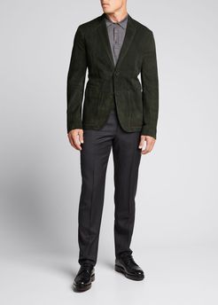 Lamb Suede Blazer