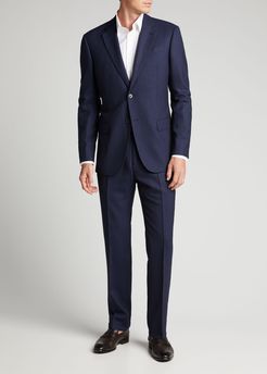 Small Box Wool Two-Piece Suit